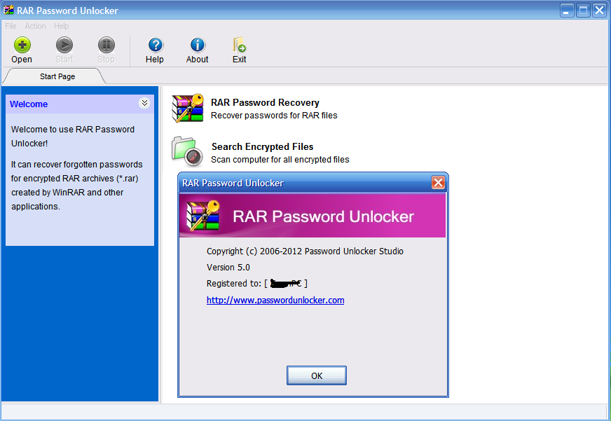 unlock rar file password freeware